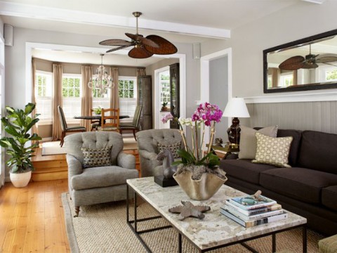 Cách phối màu kết hợp thiết kế nội thất phòng khách sang trọng Cách phối màu kết hợp thiết kế nội thất phòng khách sang trọng